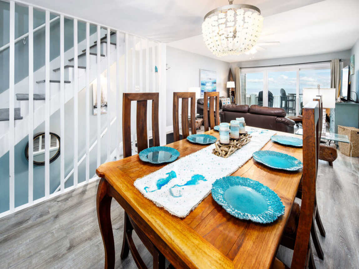 Dining Area Second Level -
Sanddollar Townhomes Unit 6 Miramar Beach Destin Florida Vacation Beach House Rentals