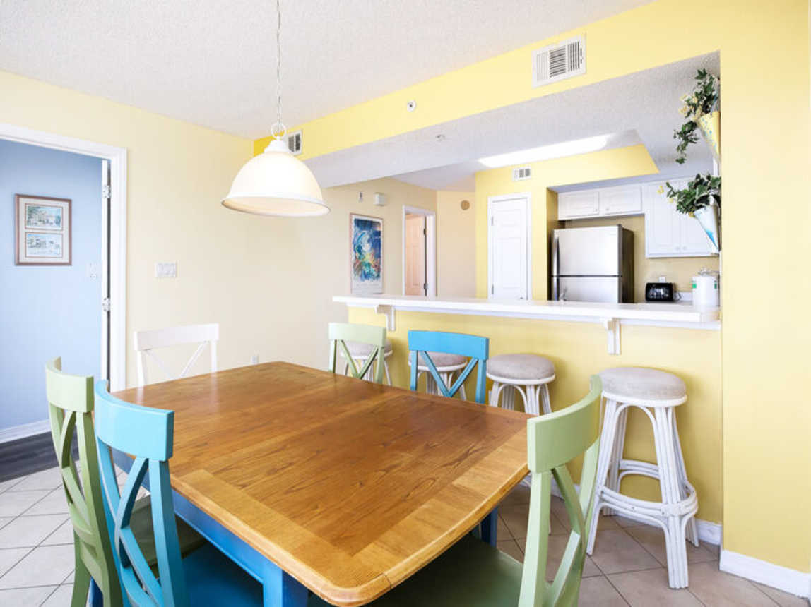 Dining Area - 
Gulf Dunes Resort Unit 108 Okaloosa Island Fort Walton Beach FL