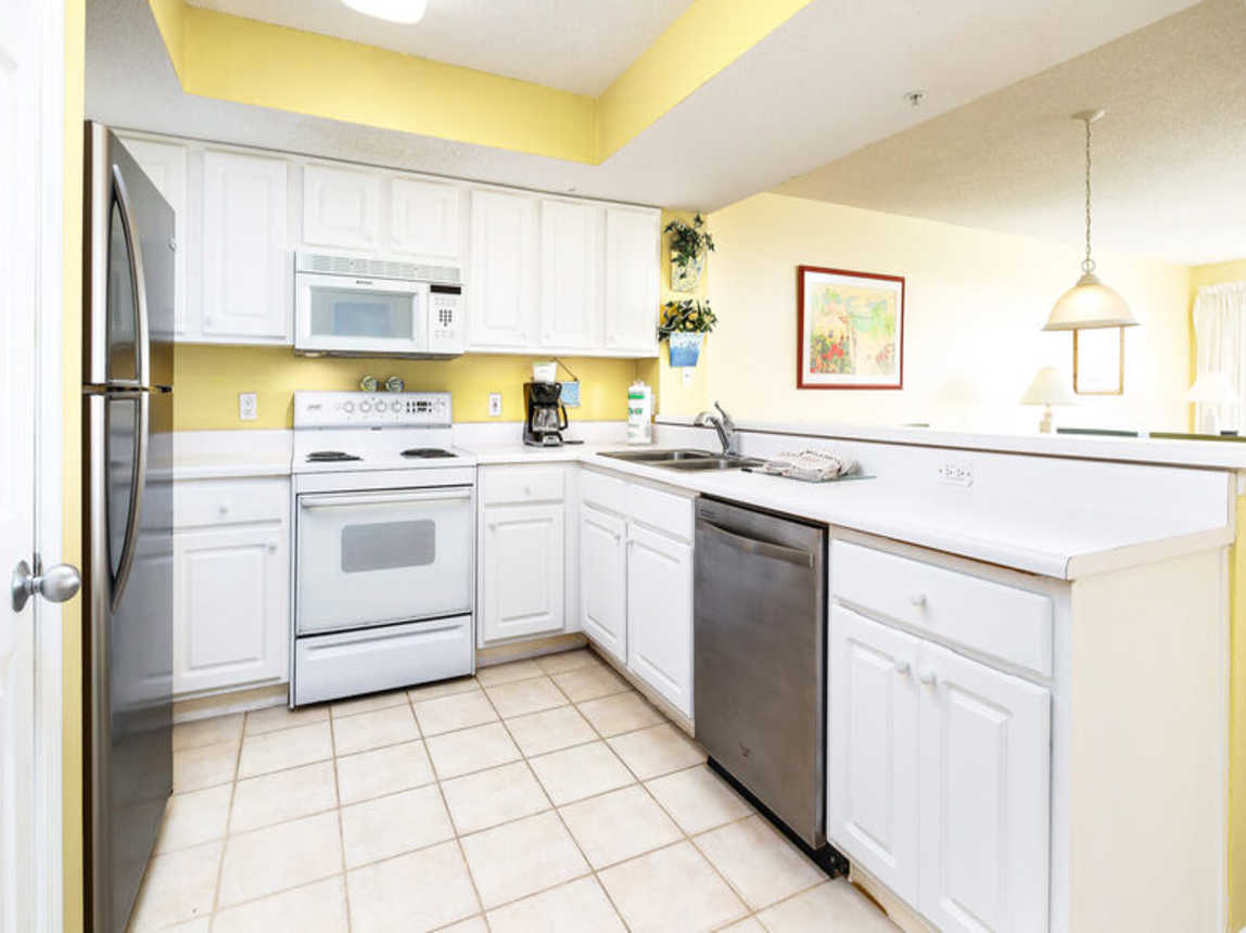 Kitchen - 
Gulf Dunes Resort Unit 108 Okaloosa Island Fort Walton Beach FL