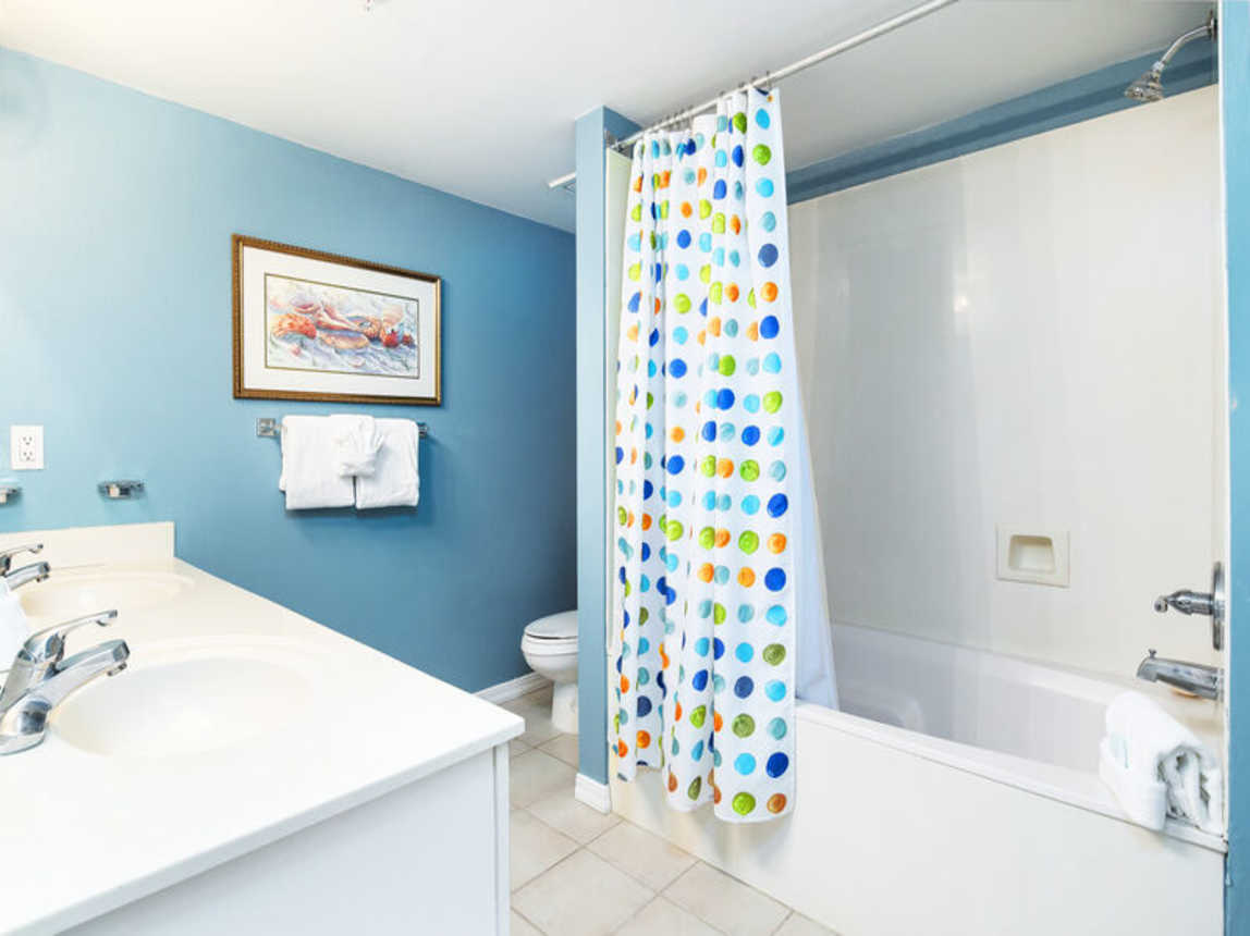 Master Bathroom - 
Gulf Dunes Resort Unit 108 Okaloosa Island Fort Walton Beach FL