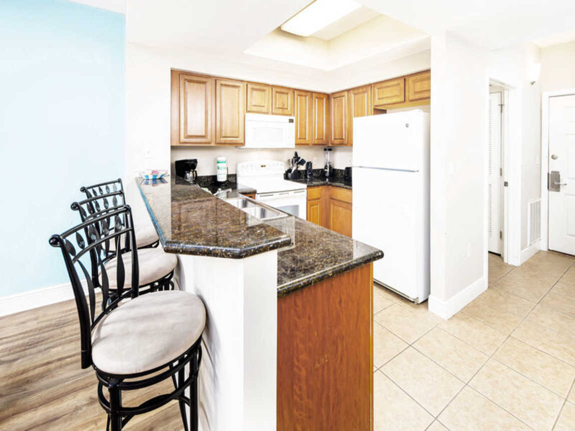 Kitchen, Ariel Dunes II 1507, Destin Vacation Rentals Scenic Gulf Drive