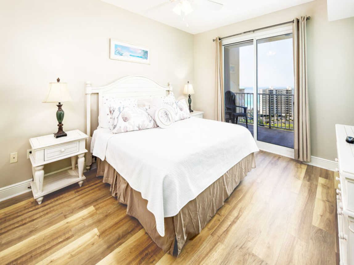 Master Bedroom, Ariel Dunes II 1507, Destin Vacation Rentals Scenic Gulf Drive