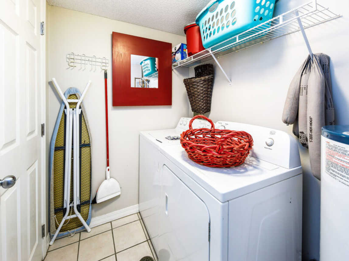 Laundry Room - 
Gulf Dunes 309 Fort Walton Beach Okaloosa Island Vacation Rentals