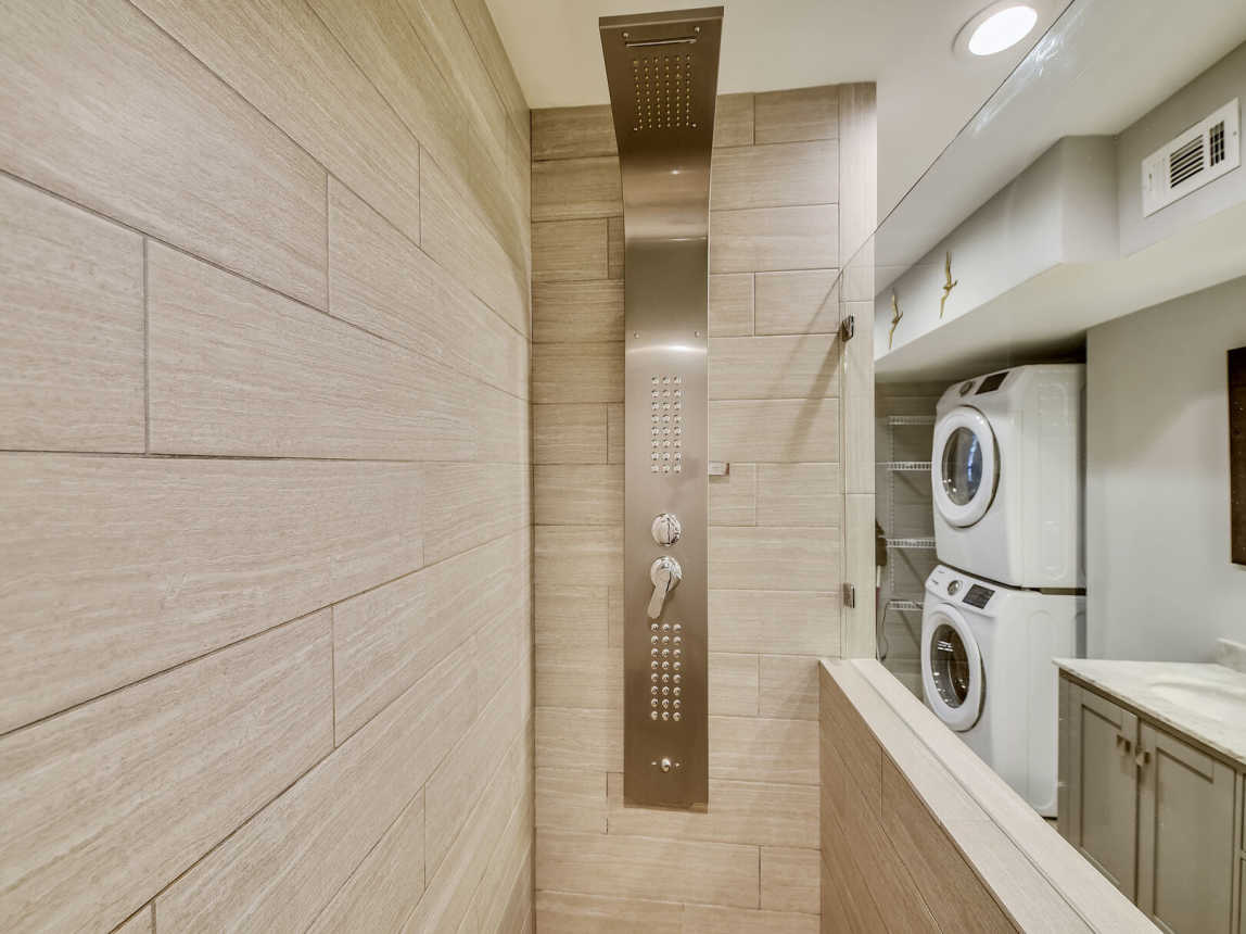 Stunning master shower