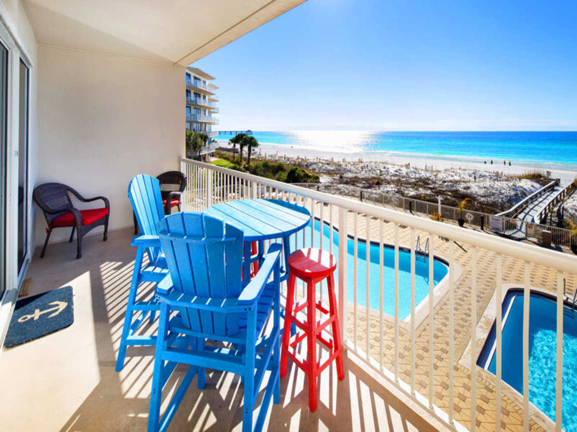 Balcony View -  Summer Place Resort, Unit 305 Okaloosa Island Fort Walton Beach Vacation Rentals