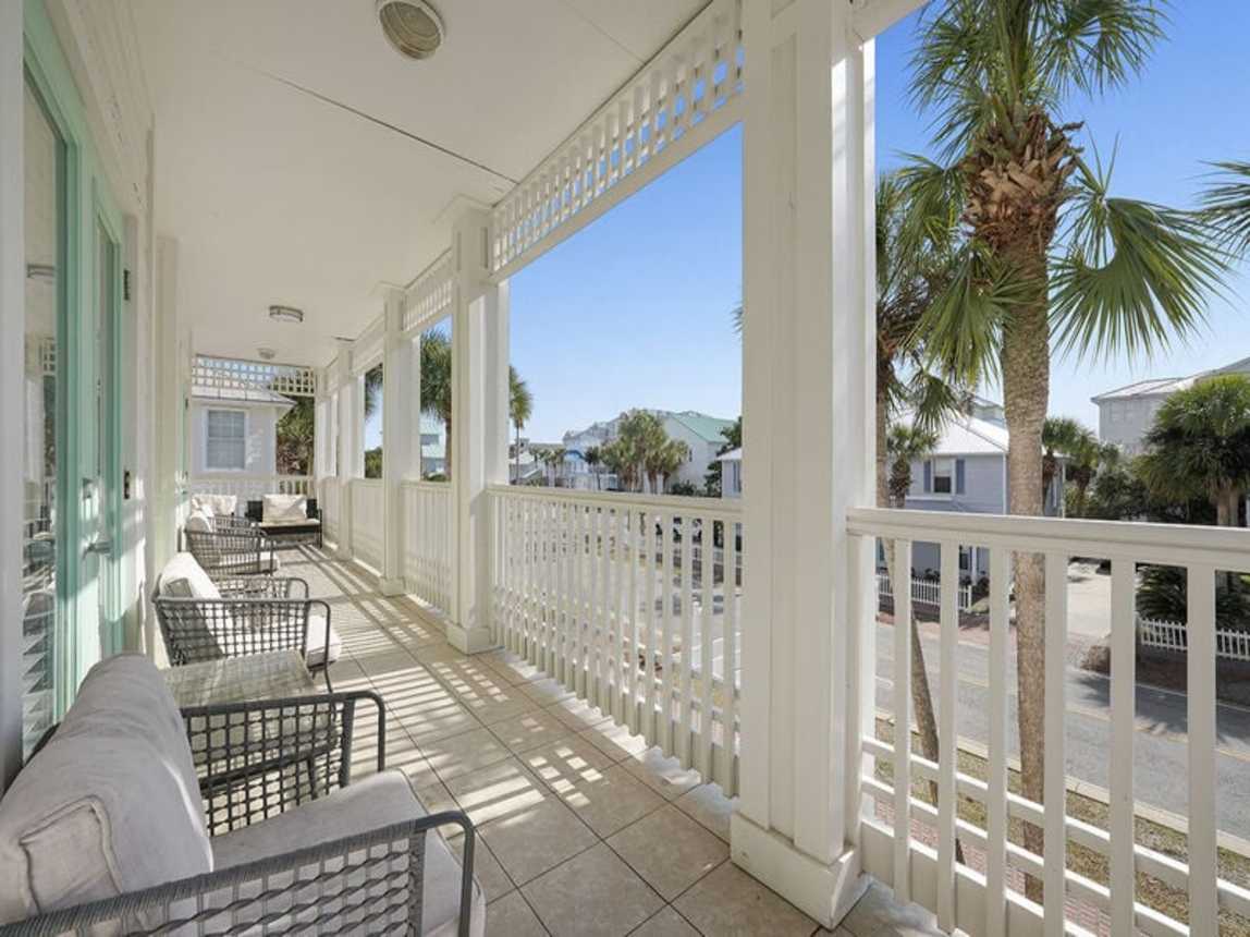 Lazy Bones - Luxury Beach Vacation Rental House with Private Pool, Hot Tub, and Wraparound Balconies in Crystal Beach, Florida - Five Star Properties Destin/30A