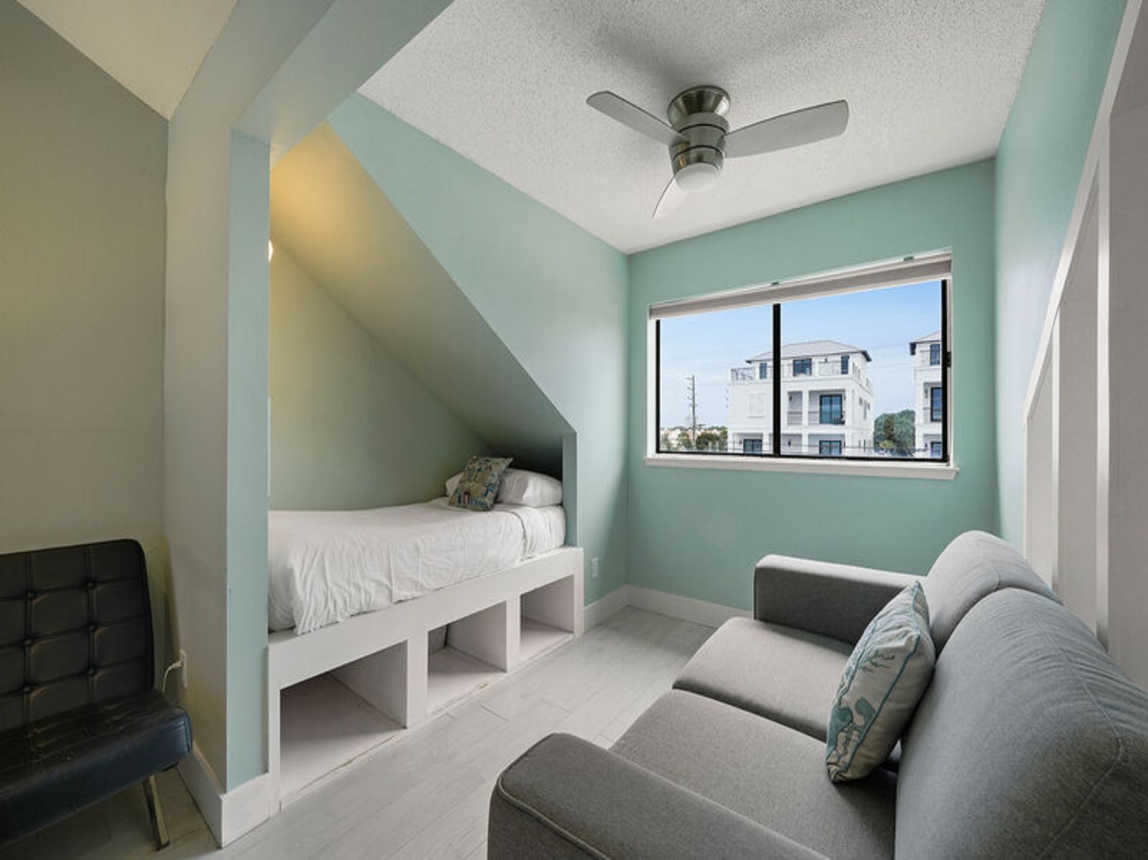 Bogey's Beach House - Beautiful Beachfront Vacation Rental with Ocean Views from Bedroom in Miramar Beach, Florida - Bliss Beach Rentals