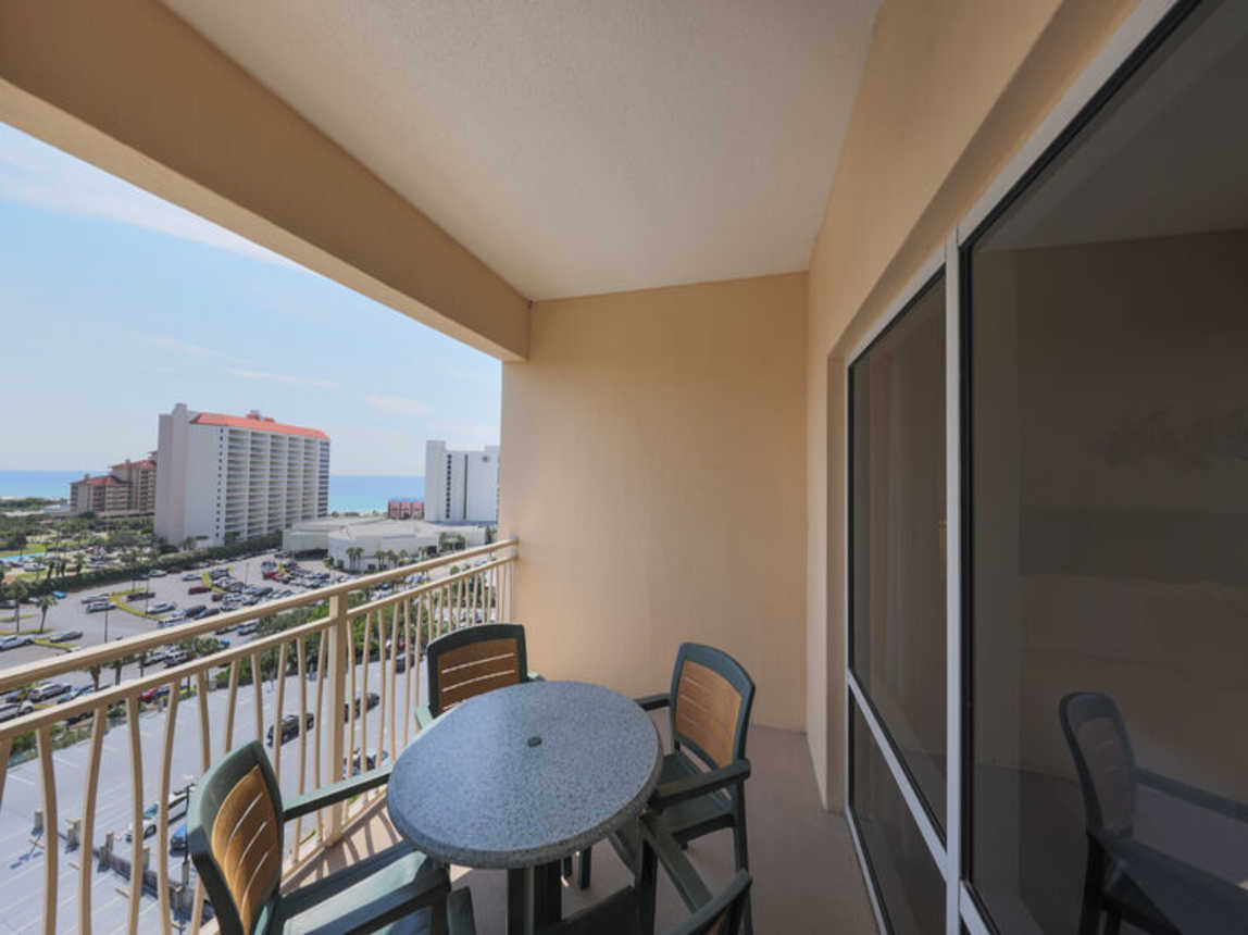 Gulf view from the balcony