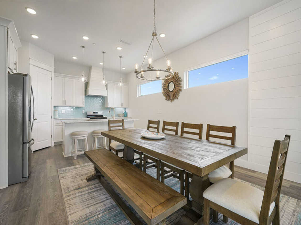 Dusk Til Dune - Gorgeous Vacation Rental Beach House with Elevator, Golf Cart, Community Pool, and Ocean Views from Rooftop Patio in Dune Allen Beach, Florida - Bliss Beach Rentals