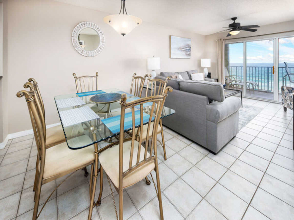Dining Area - 
Gulf Dunes 413 Fort Walton Beach Okaloosa Island Vacation Rentals