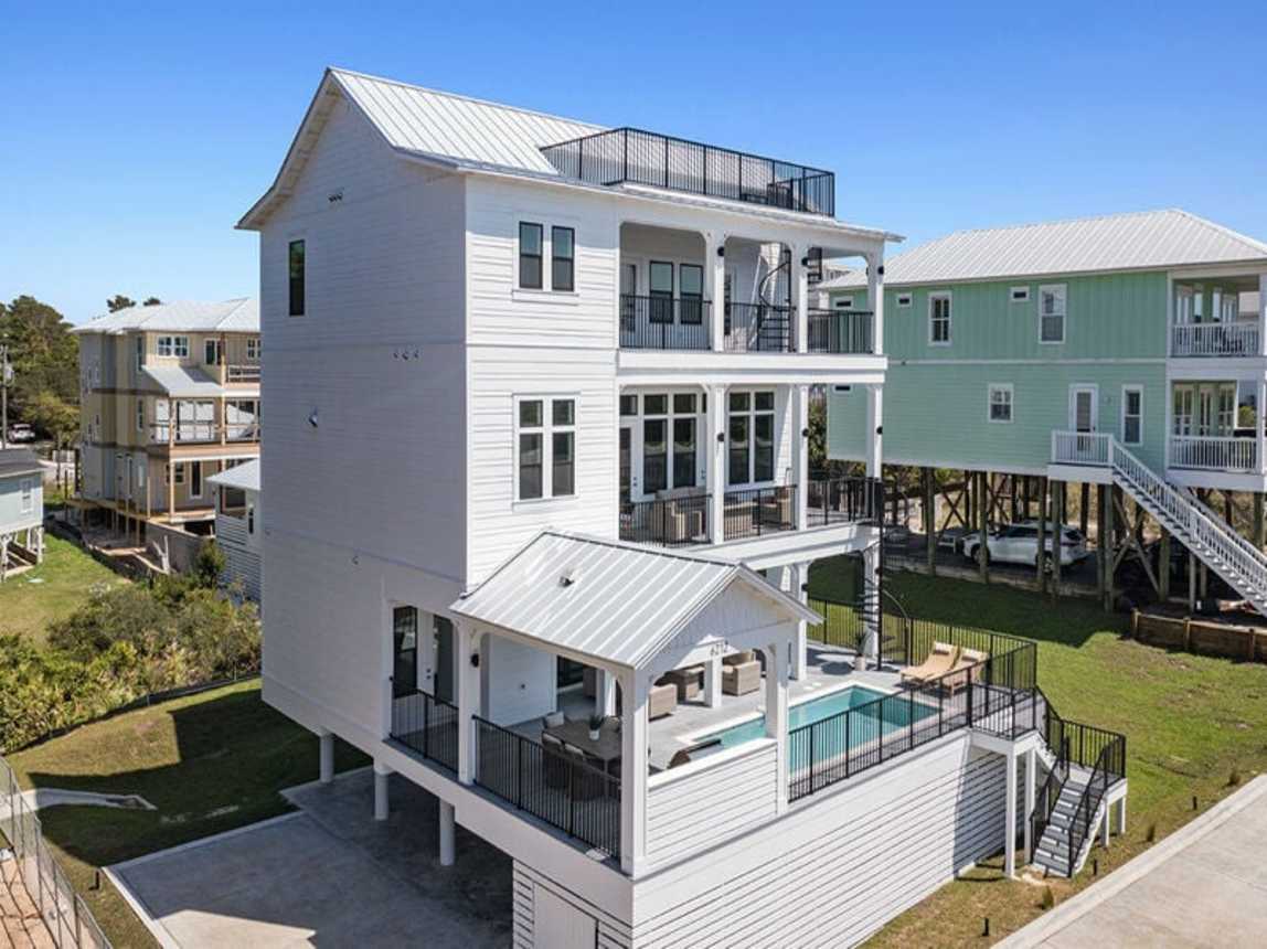 The Belmont at the Beach - New Extravagant Vacation Rental House with Private Pool and Gulf Views from Rooftop Deck in Dune Allen Beach, Florida - Five Star Properties Destin/30A