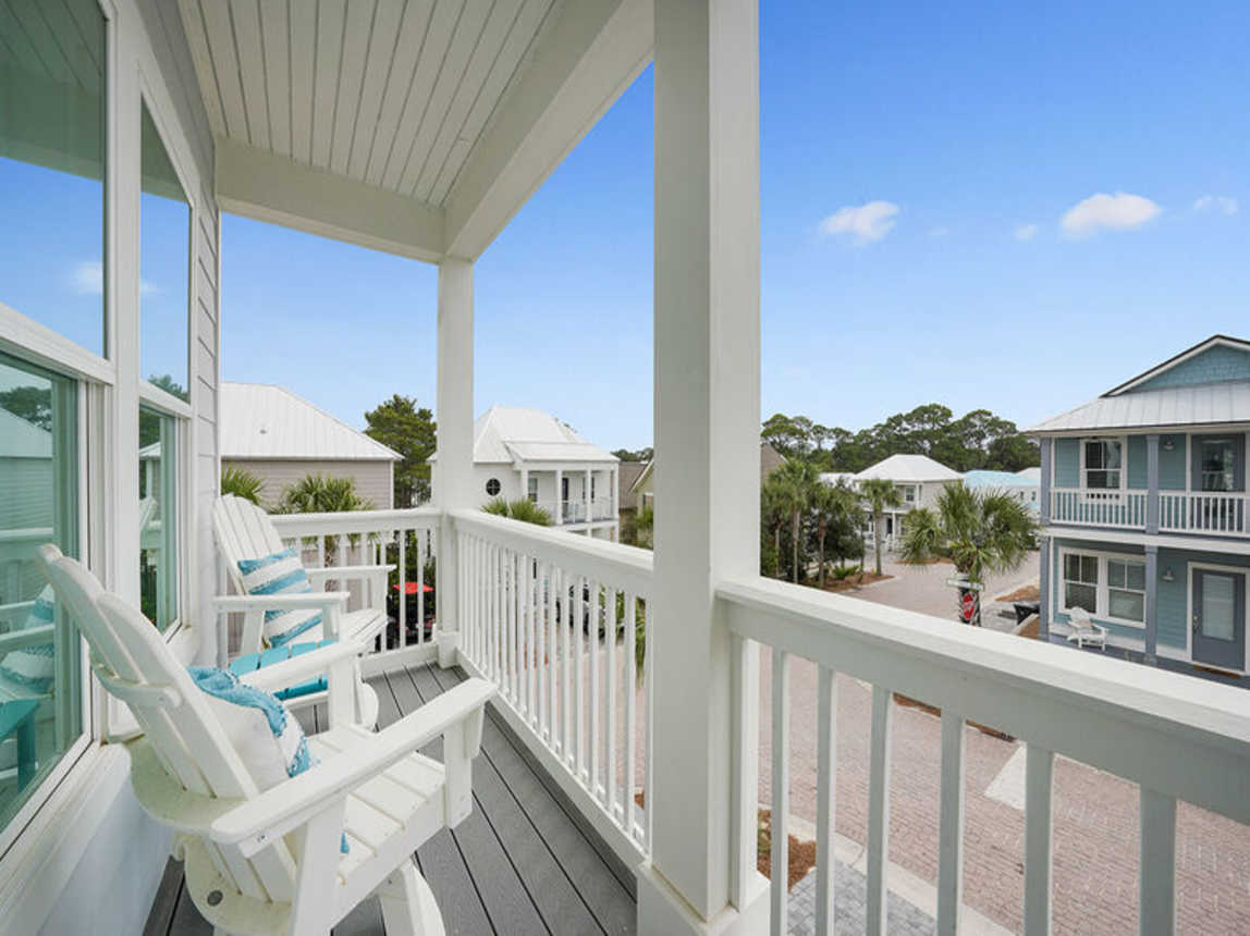 Dusk Til Dune - Gorgeous Vacation Rental Beach House with Elevator, Golf Cart, Community Pool, and Ocean Views from Rooftop Patio in Dune Allen Beach, Florida - Bliss Beach Rentals
