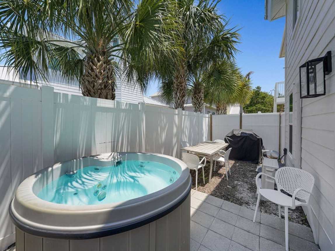 Lazy Bones - Luxury Beach Vacation Rental House with Private Pool, Hot Tub, and Wraparound Balconies in Crystal Beach, Florida - Five Star Properties Destin/30A