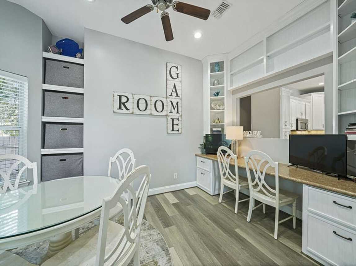 Flirty Flamingo - Pet-Friendly Vacation Rental House Near Beach with Game Room, Private Pool, & Carriage House in Crystal Beach, Florida  - Five Star Properties Destin/30A