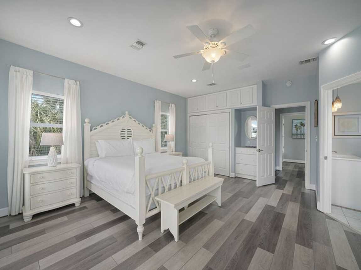 Flirty Flamingo - Pet-Friendly Vacation Rental House Near Beach with Game Room, Private Pool, & Carriage House in Crystal Beach, Florida  - Five Star Properties Destin/30A