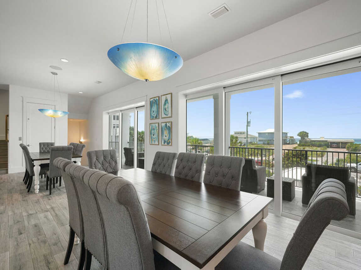 Dune It Up - Pet-Friendly Vacation Rental House with Game Room, Elevator, Golf Cart, Private Pool & Hot Tub and Beach Views from Balcony in Dune Allen Beach, Florida - Five Star Properties Destin/30A