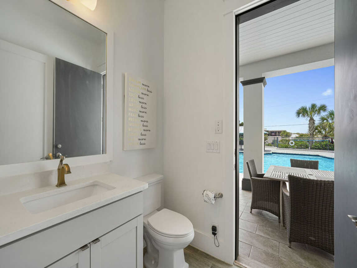 Dune It Up - Pet-Friendly Vacation Rental House with Game Room, Elevator, Golf Cart, Private Pool & Hot Tub and Beach Views from Balcony in Dune Allen Beach, Florida - Five Star Properties Destin/30A