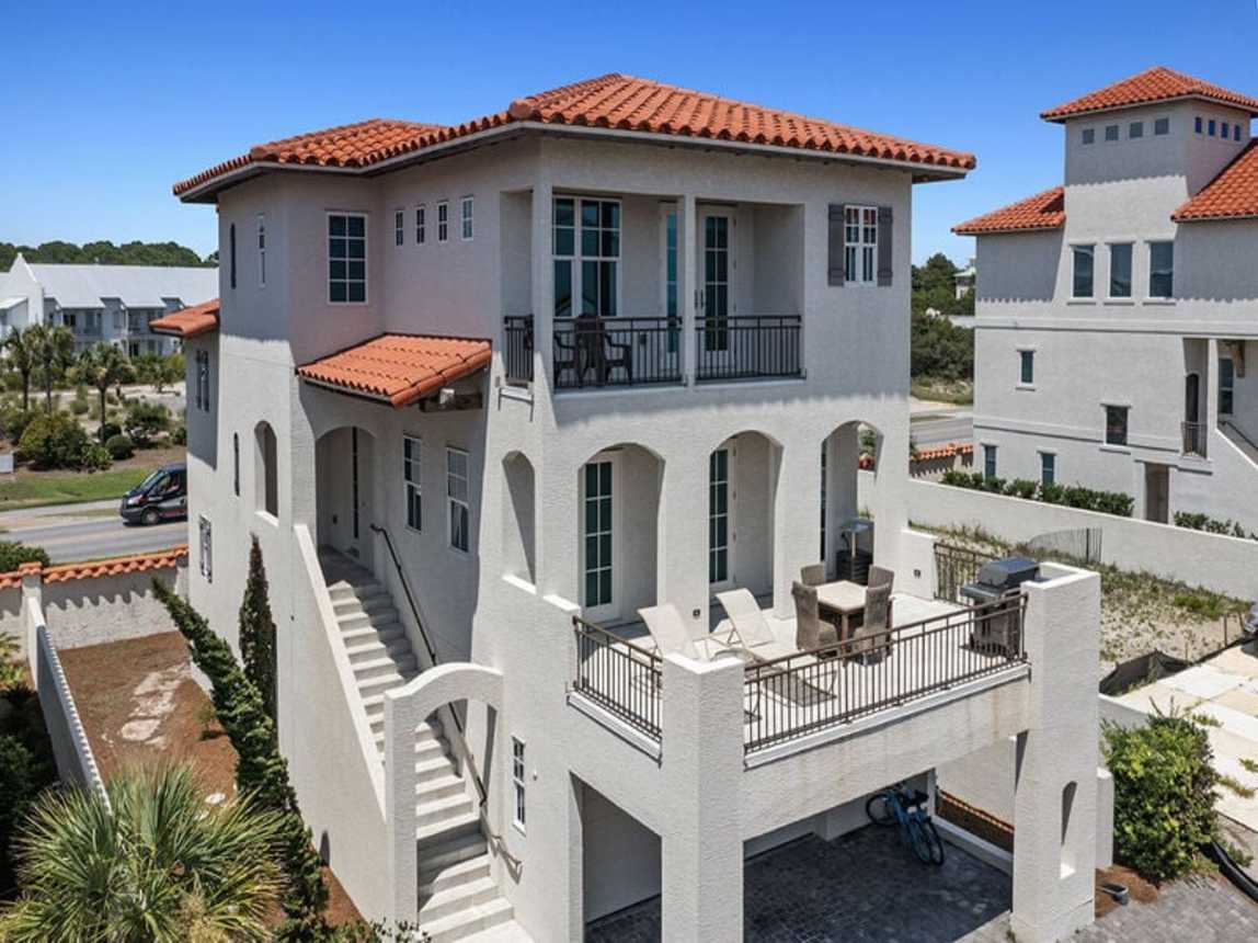 Arena Blanca - Gorgeous Vacation Rental House in Vizcaya with Beach Views, Elevator, and Community Pool Located in Santa Rosa Beach, Florida - Five Star Properties Destin/30A