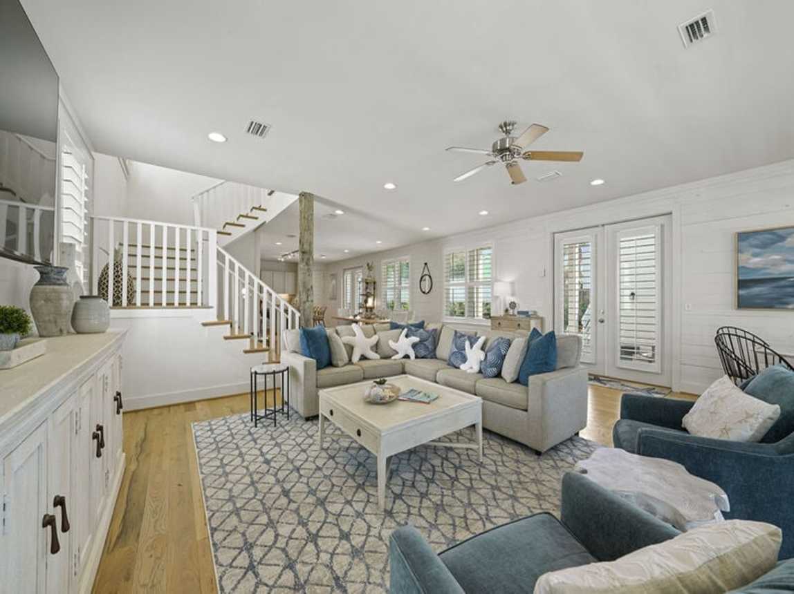 Indigo Breeze - Luxury Vacation Rental House with Private Pool, Game Room, and Carriage House in Dune Allen Beach, Florida - Five Star Properties Destin/30A