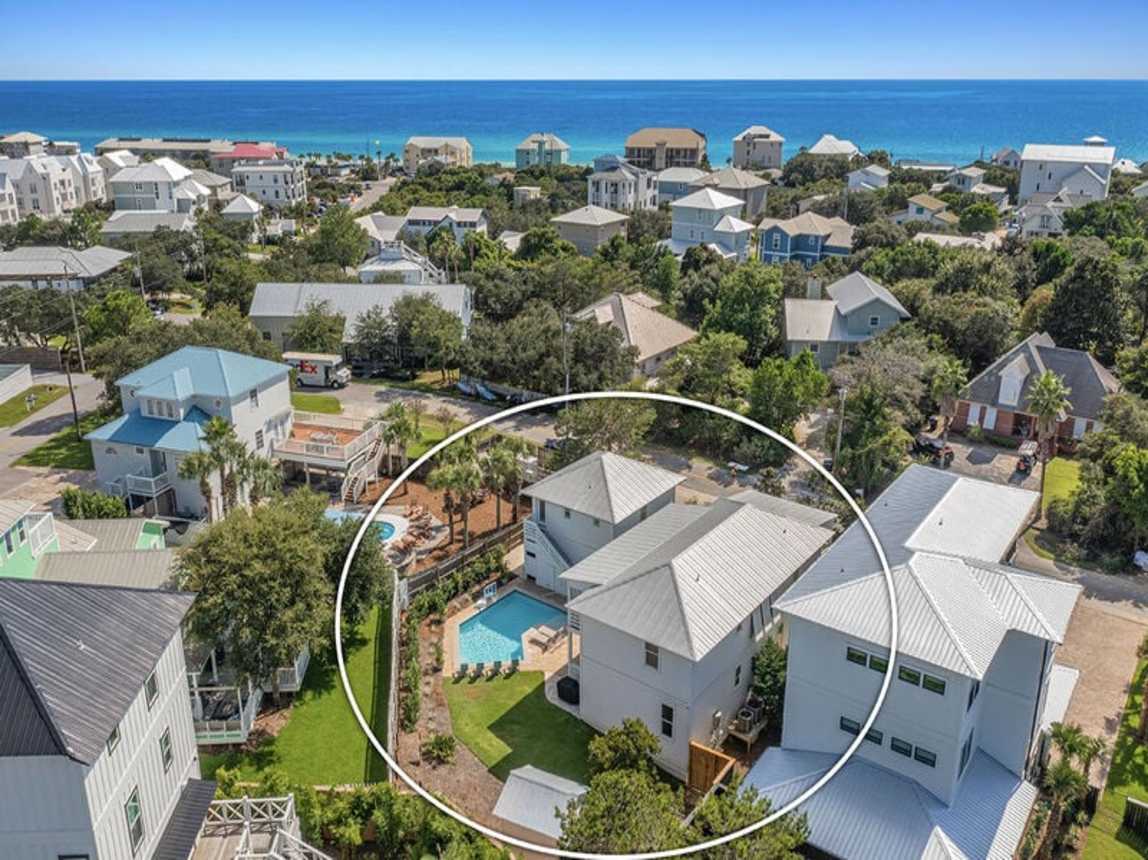 Indigo Breeze - Luxury Vacation Rental House with Private Pool, Game Room, and Carriage House in Dune Allen Beach, Florida - Five Star Properties Destin/30A