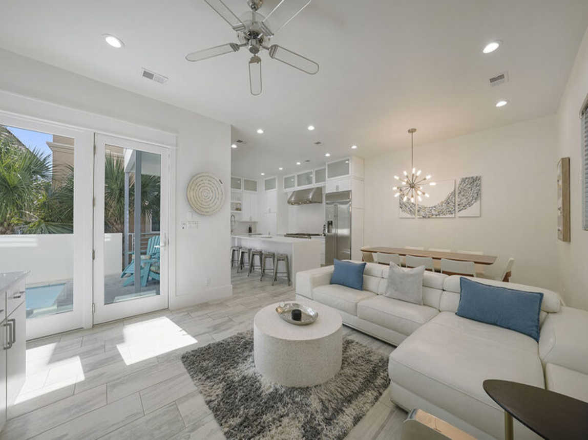 White Sands - Destiny by the Sea Luxury Vacation Rental Beach House with Private Pool, Rooftop Deck, and Game Room in Gated Community Destin, Florida - Five Star Properties Destin/30A