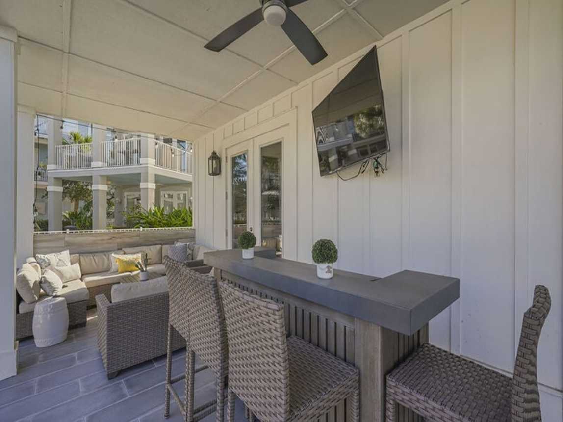 30A Coastal Breeze - Luxury Event-Friendly Vacation Beach Rental with Private Sauna, Golf Cart, and Resort Style Community Pool in Santa Rosa Beach, Florida - Bliss Beach Rentals