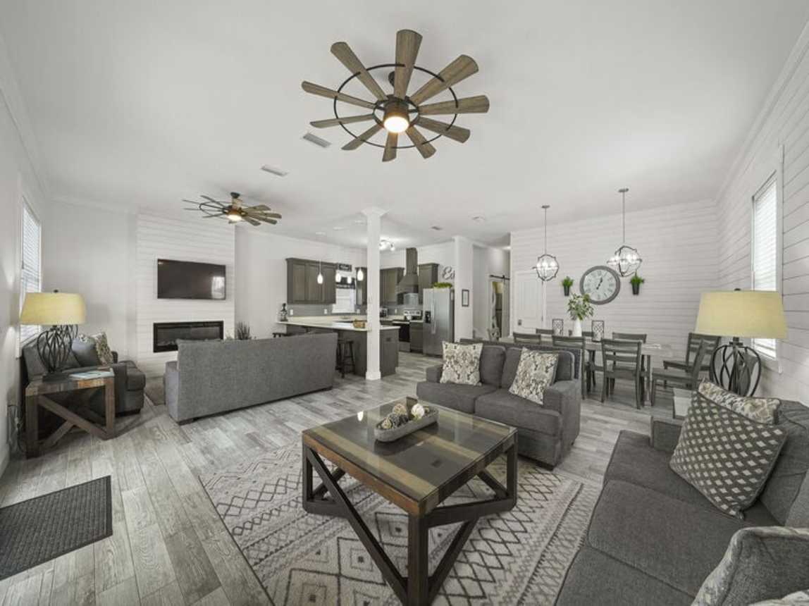 Beaches and Dreams - Adorable Destin Vacation Beach Rental House with Golf Cart and Private Pool in Crystal Beach, Florida - Five Star Properties Destin/30A