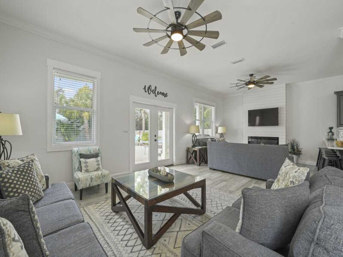 Beaches and Dreams - Adorable Destin Vacation Beach Rental House with Golf Cart and Private Pool in Crystal Beach, Florida - Five Star Properties Destin/30A