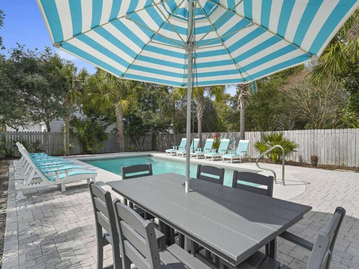 Beaches and Dreams - Adorable Destin Vacation Beach Rental House with Golf Cart and Private Pool in Crystal Beach, Florida - Five Star Properties Destin/30A