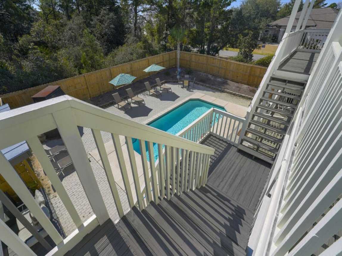 Sea Biscuit - Adorable Gulf Pines Vacation Rental House Near Beach with Private Pool and Golf Cart in Miramar Beach, Florida - Five Star Properties Destin/30A