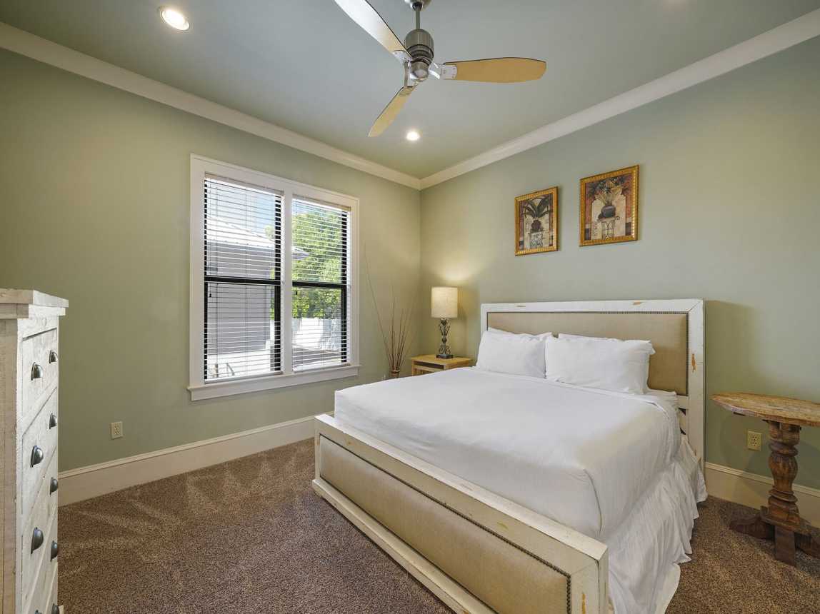 Sunset at Miramar - Vacation Rental Beach House in Gated Community with Community Pool at Emerald Water Village in Miramar Beach, Florida - Bliss Beach Rentals