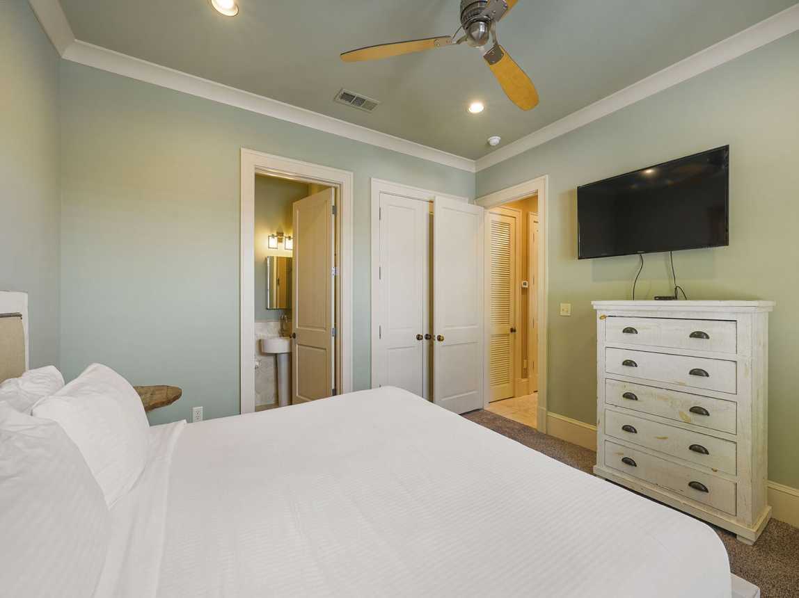 Sunset at Miramar - Vacation Rental Beach House in Gated Community with Community Pool at Emerald Water Village in Miramar Beach, Florida - Bliss Beach Rentals