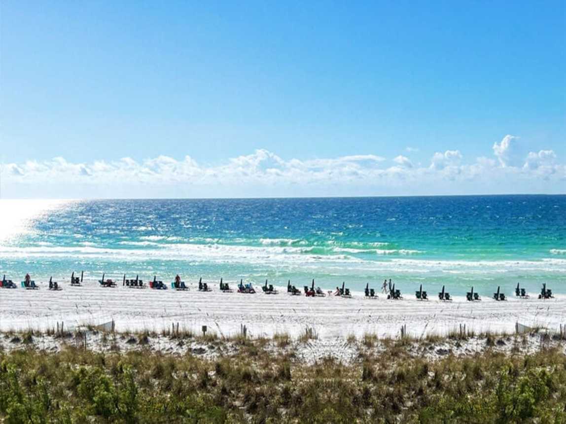 Balcony View - Waters Edge Resort Unit 304 Okaloosa Island Fort Walton Beach Vacation Rentals by Sunset Resort Rentals