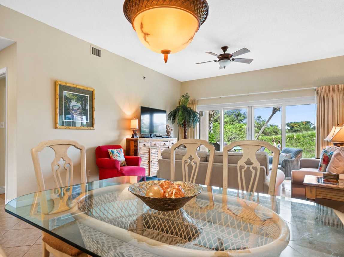 Dining Room has a glass top table for 6 for family meals or family game night.
