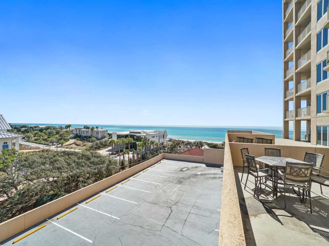 Beautiful view from 4th floor terrace/balcony. Can't ever get tired of that!