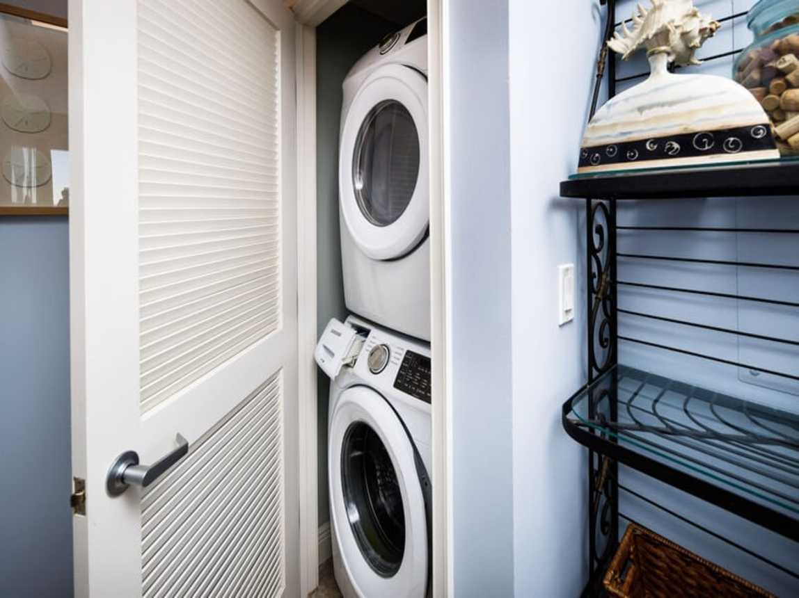 Laundry Center - Waters Edge Resort Unit 311 Okaloosa Island Fort Walton Beach Vacation Rentals