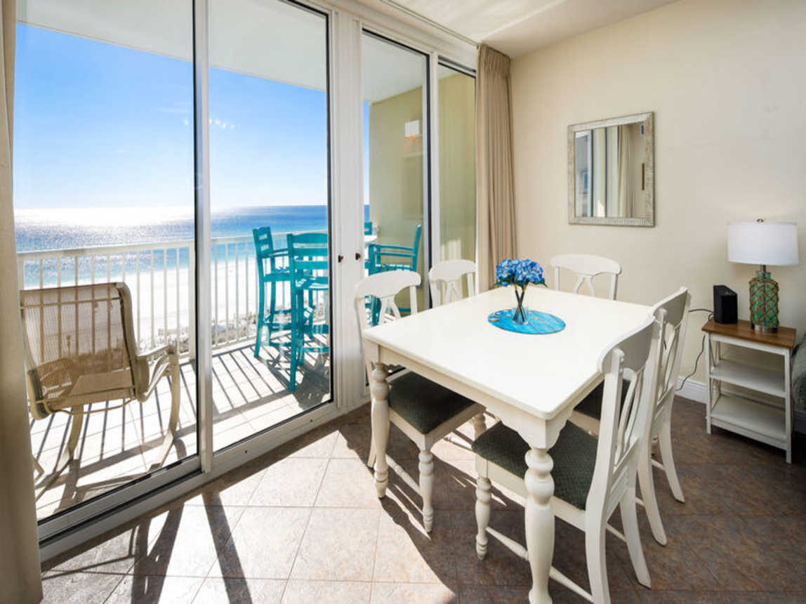 Dining Area - Waters Edge Resort Unit 510 Okaloosa Island Fort Walton Beach Vacation Rentals