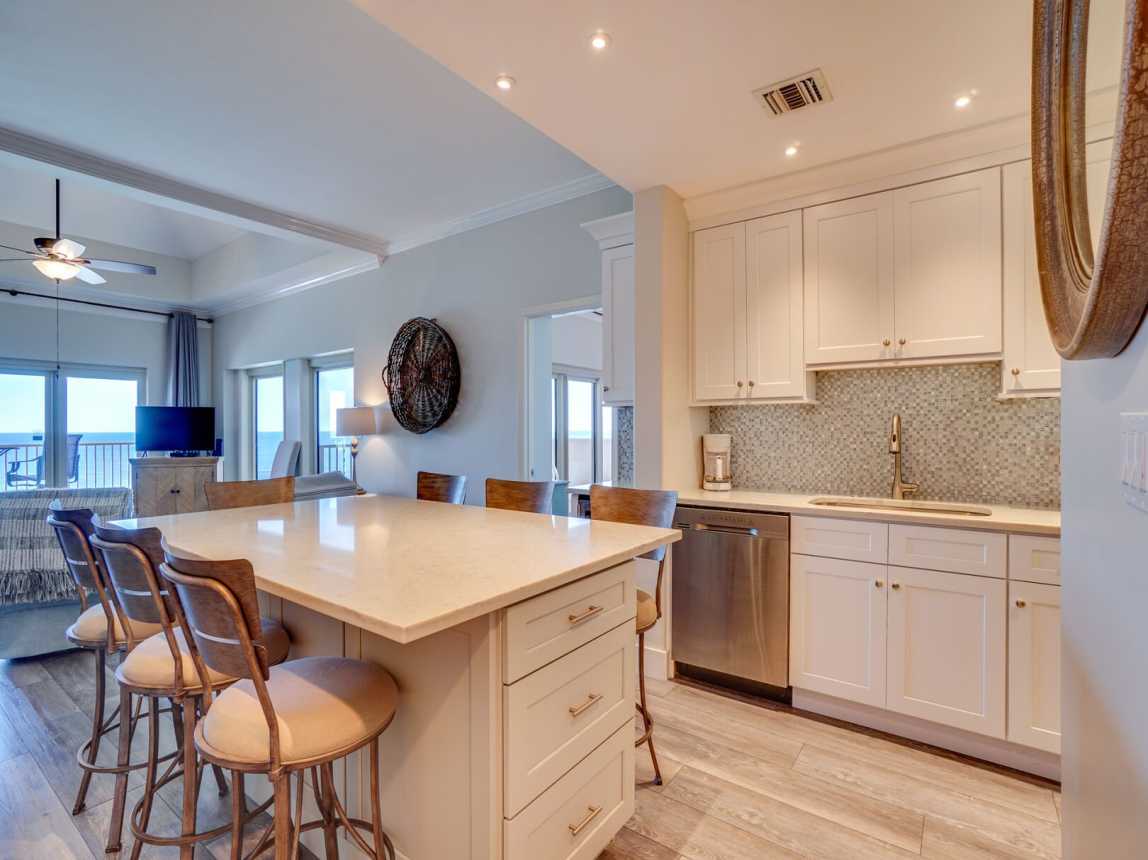 Full amenities and appliances to fill your needs. 
Stainless steel appliances, dishware, drinkware, baking and cooking ware, dinnerware, small appliances. This kitchen checks everything off the list for an enjoyable feels like home place.