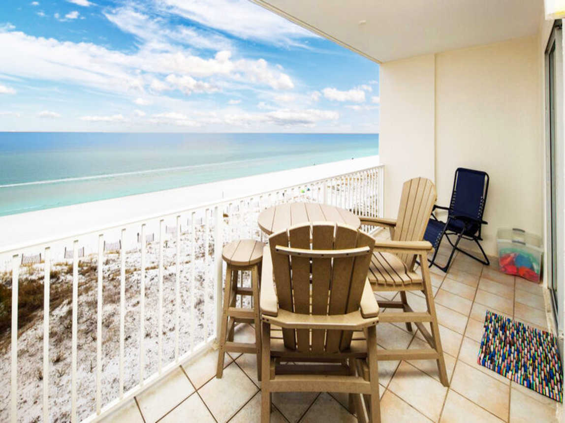 Balcony View - Gulf Dunes Resort Unit 616 / Okaloosa Island / Fort Walton Beach Vacation Rentals