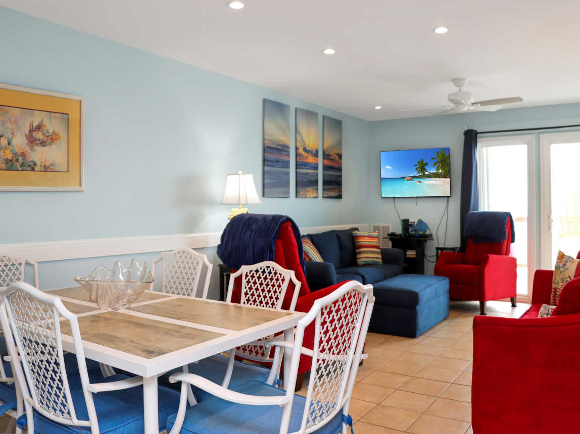 Dining Area and Living Room