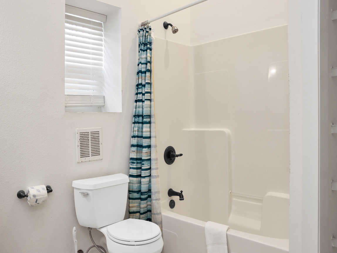 Full Bath Shower in Garage