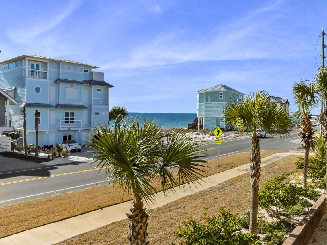 View Down Mexico Beach