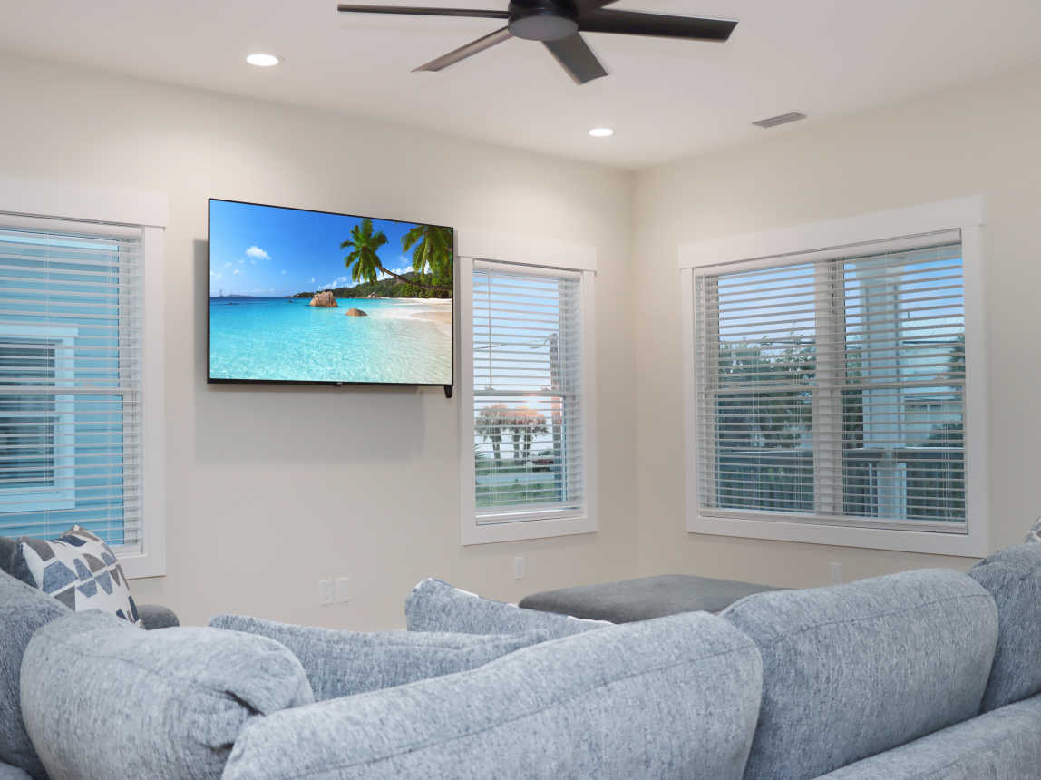 View of Sunset from Living Room