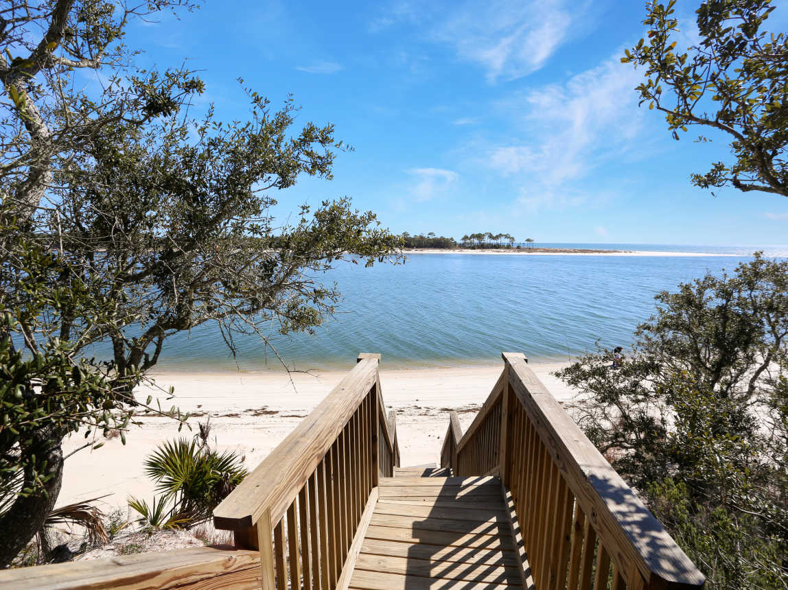Beautiful Gulf View from Beach Access