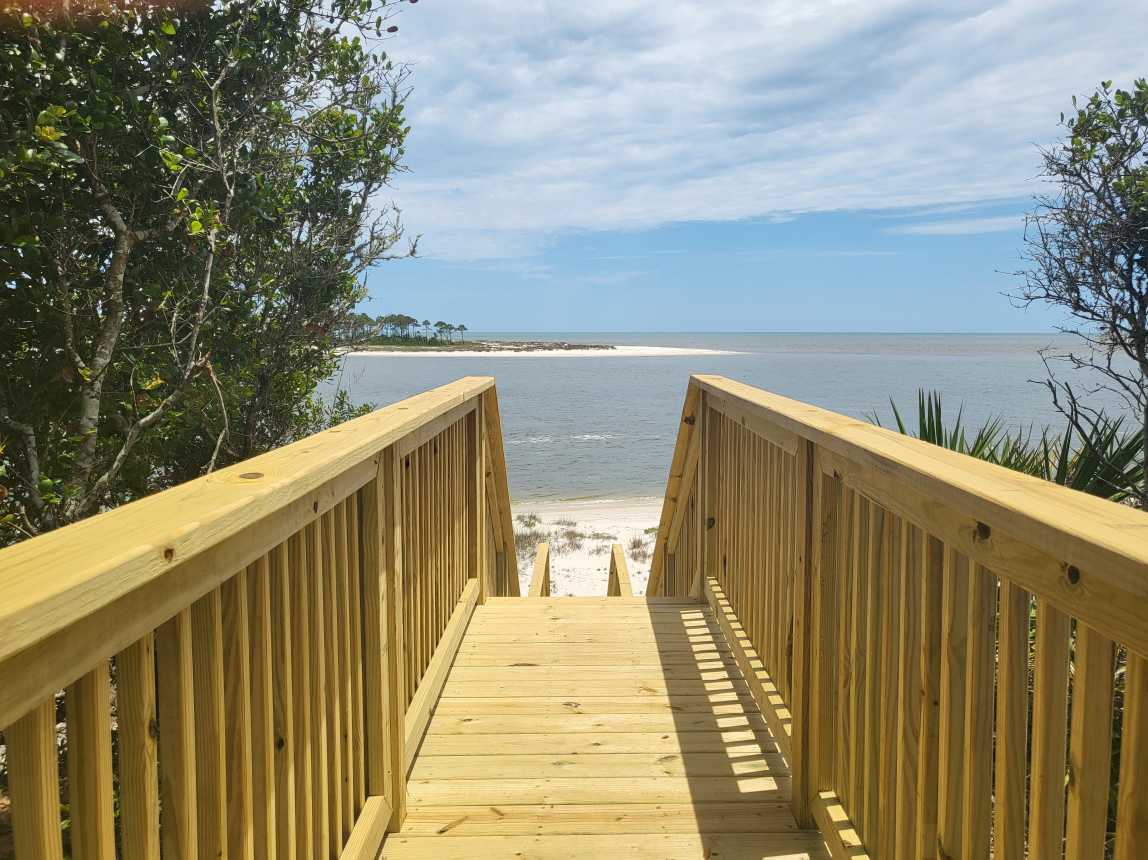 View of St Vincent's Island