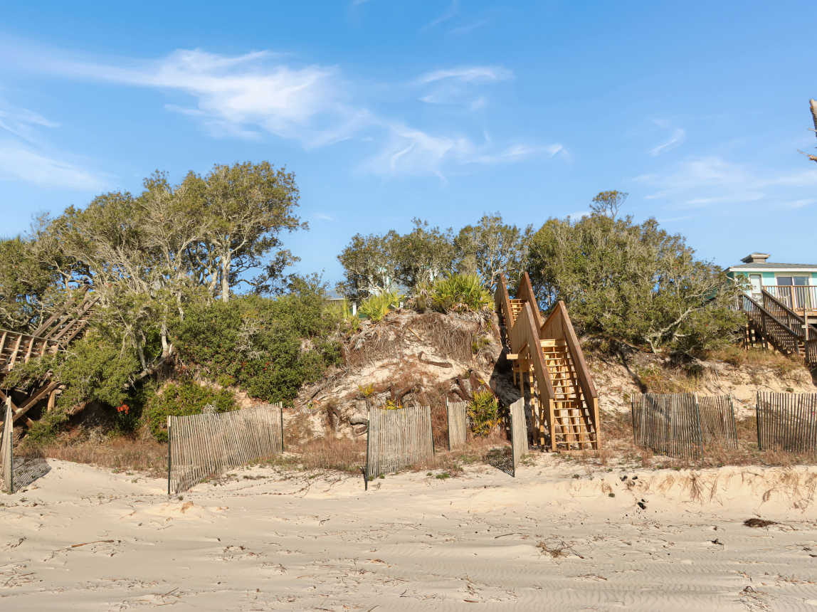 View of Home from Beach