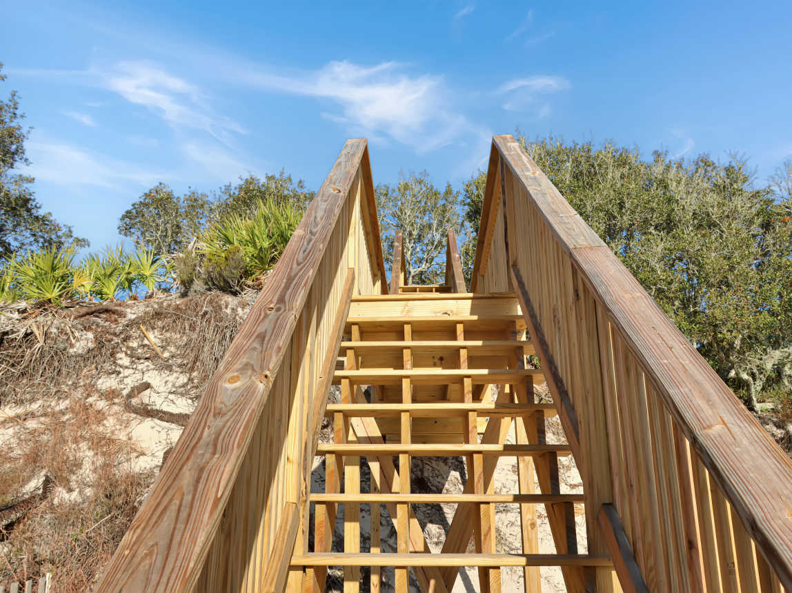 Staircase Leading to Sacajawea