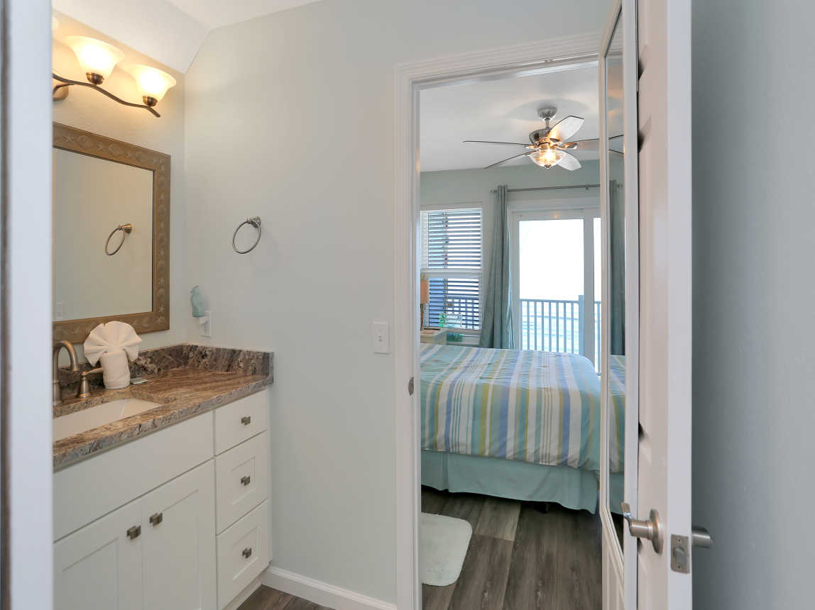 Bedroom 1 - View from Master Bath