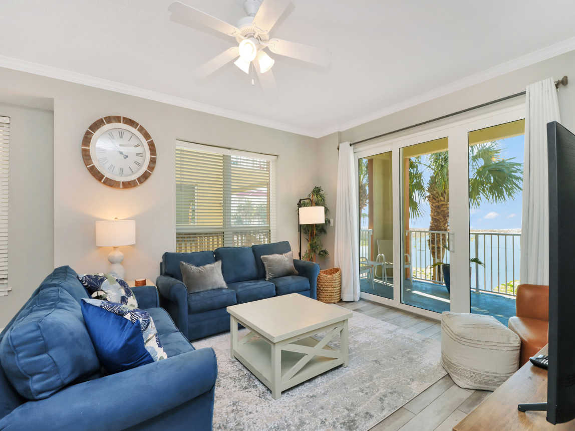 Living Room with Sleeper Sofa