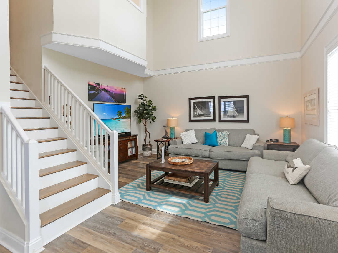 Main Floor with Access to the Top Floor